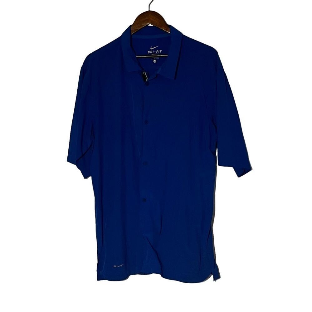 Nike Dr-Fit Royal Blue Polo Shirt